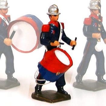 Caisse roulante (Tambour) de la Musique des Pompiers