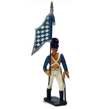 drapeau du 8e r&eacute;giment bavarois (1812)