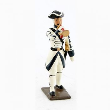 clairon du r&eacute;giment de touraine (1740)