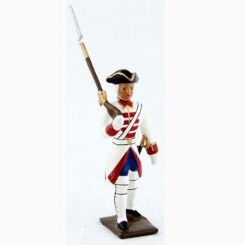 fantassin du 24&egrave;me de la reine (1749)