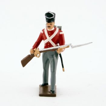 fantassin du 32nd (cornwall) regiment &agrave; l'assaut