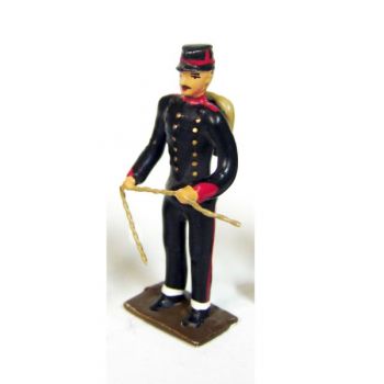 servant d'artillerie de campagne avec m&egrave;che