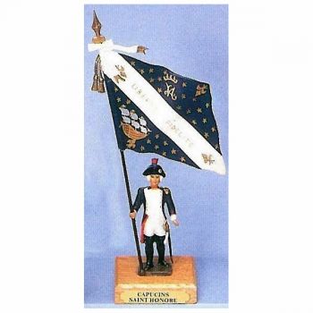 drapeau du bataillon des Capucins de Saint-Honor&eacute;