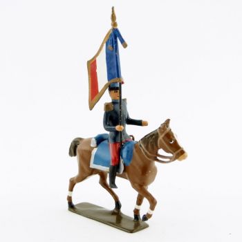étendard des saint-cyriens à cheval