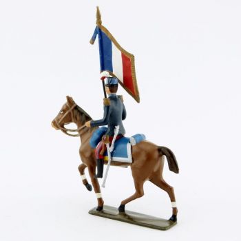 étendard des saint-cyriens à cheval
