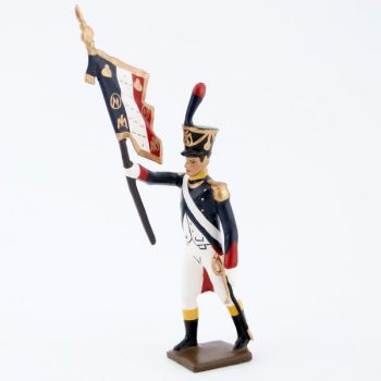 drapeau des voltigeurs de la garde &agrave; l'assaut