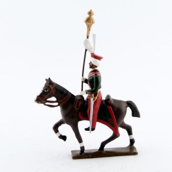 porte-toug des mameluks à cheval (1810)