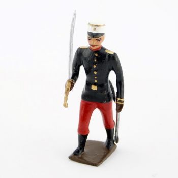 officier du r&eacute;giment espagnol 1880