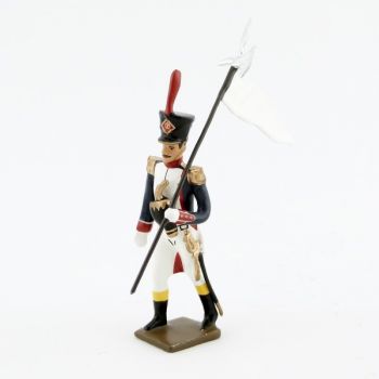 3e porte-aigle des Fusiliers, &eacute;cole de Saint-Cyr (1812)