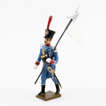 3e porte-aigle des voltigeurs d'infanterie l&eacute;g&egrave;re (1809)