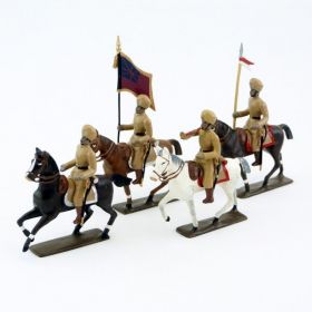 Lanciers indiens (hindous) en tenue kaki